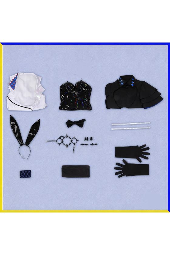 2XXT Cosplay Vtuber Hoshirube Sho Bunny Girl Cosplay Costume